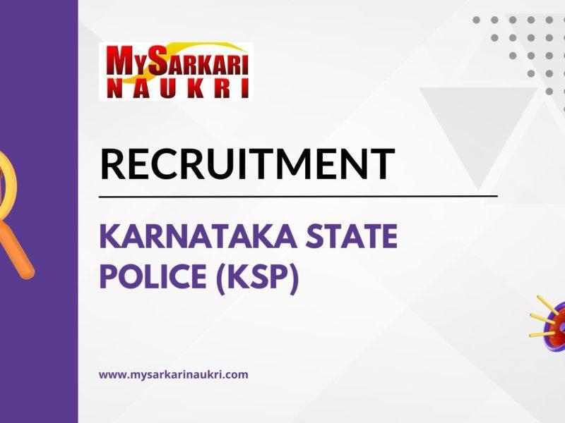Karnataka State Police (KSP)