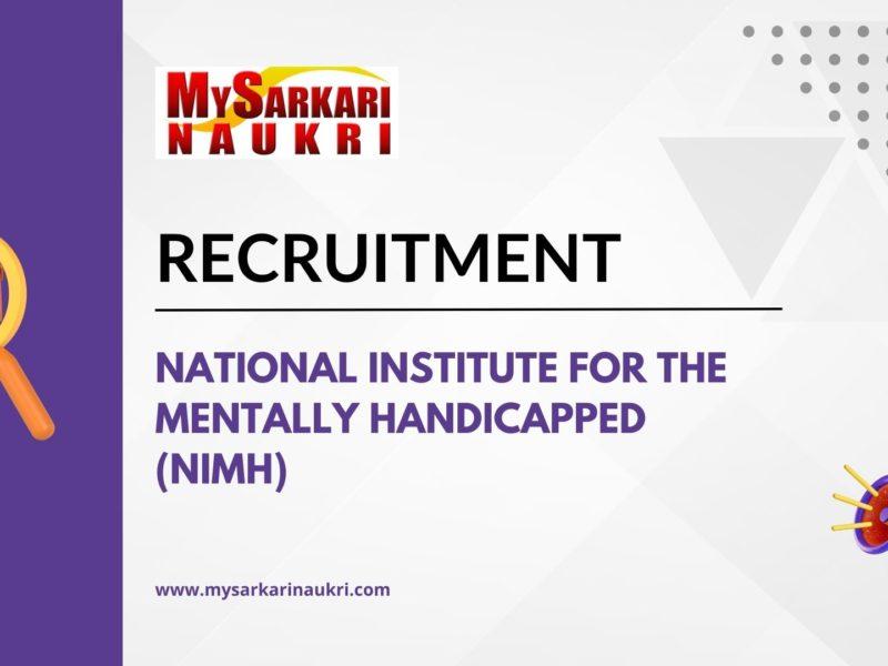 National Institute for the Mentally Handicapped (NIMH)