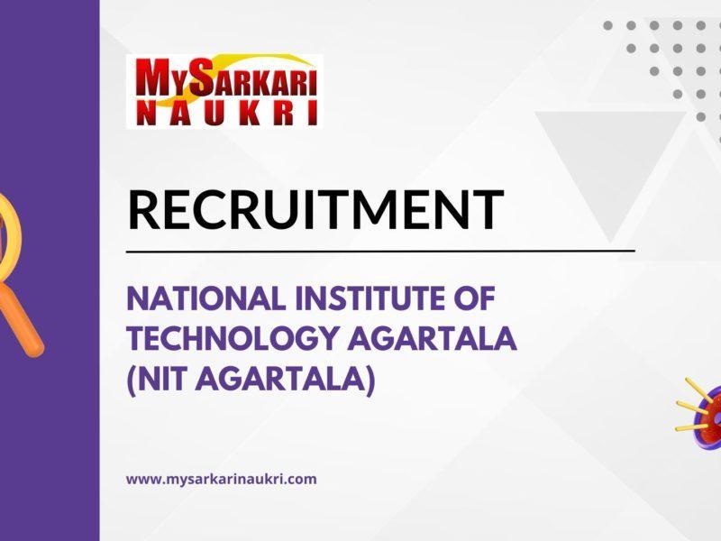 National Institute of Technology Agartala (NIT Agartala)