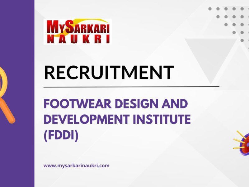 Footwear Design and Development Institute (FDDI)