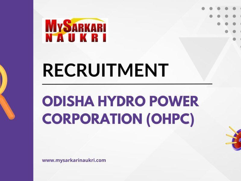 Odisha Hydro Power Corporation (OHPC)