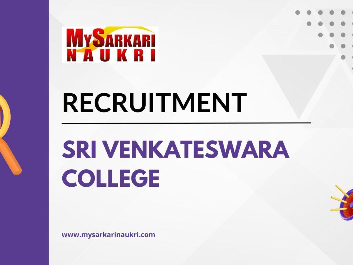 Sri Venkateswara College