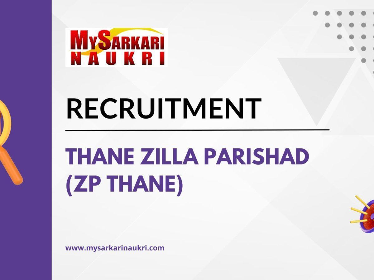 Thane Zilla Parishad (ZP Thane)