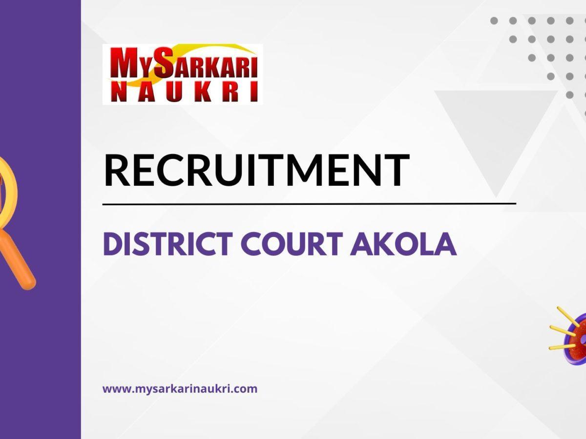 District Court Akola