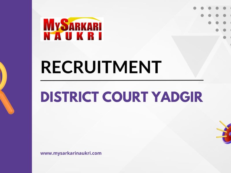 District Court Yadgir