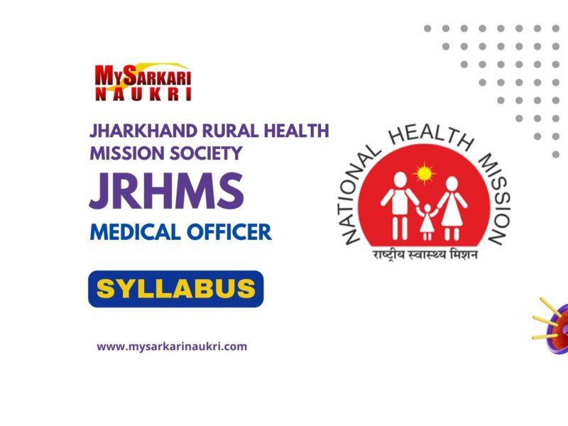 JRHMS Medical Officer Syllabus