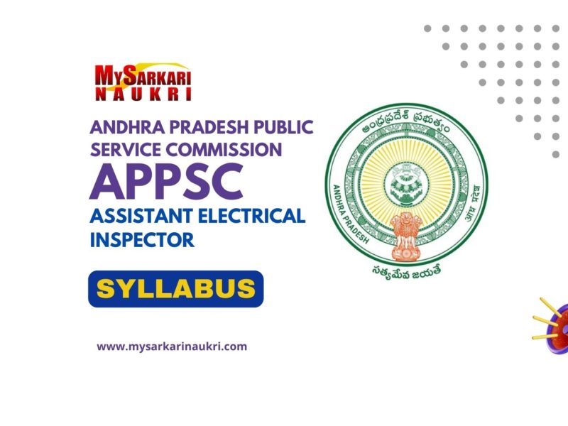 APPSC Assistant Electrical Inspector (AEI) Syllabus