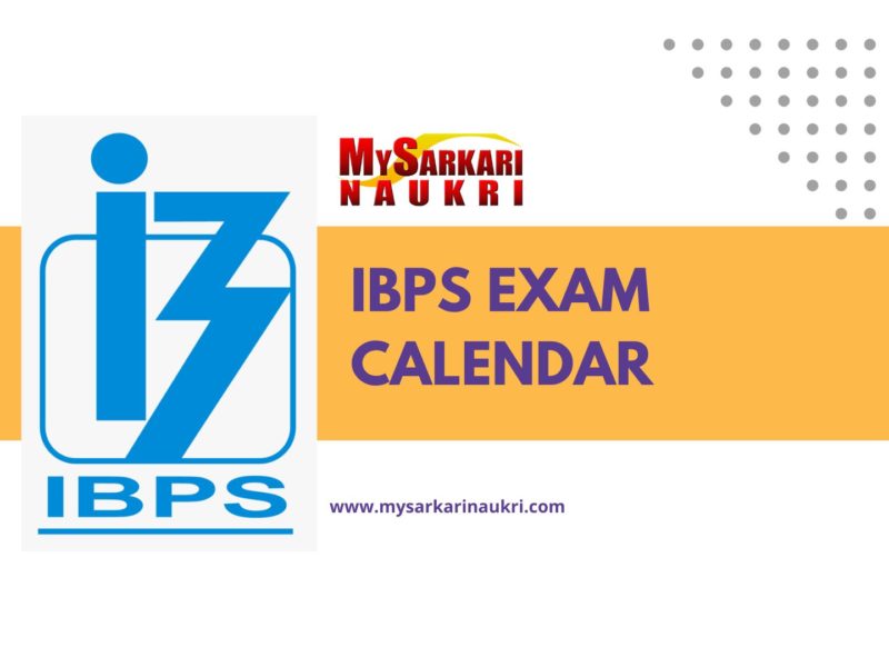 IBPS Exam Calendar 