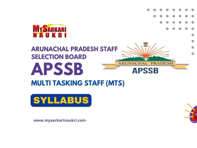 APSSB Multi Tasking Staff (MTS) Syllabus