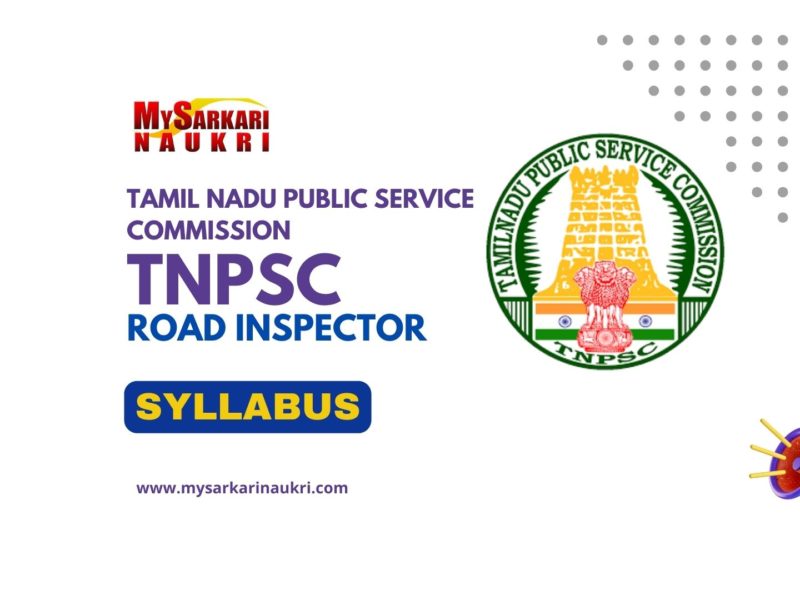 TNPSC Road Inspector Syllabus