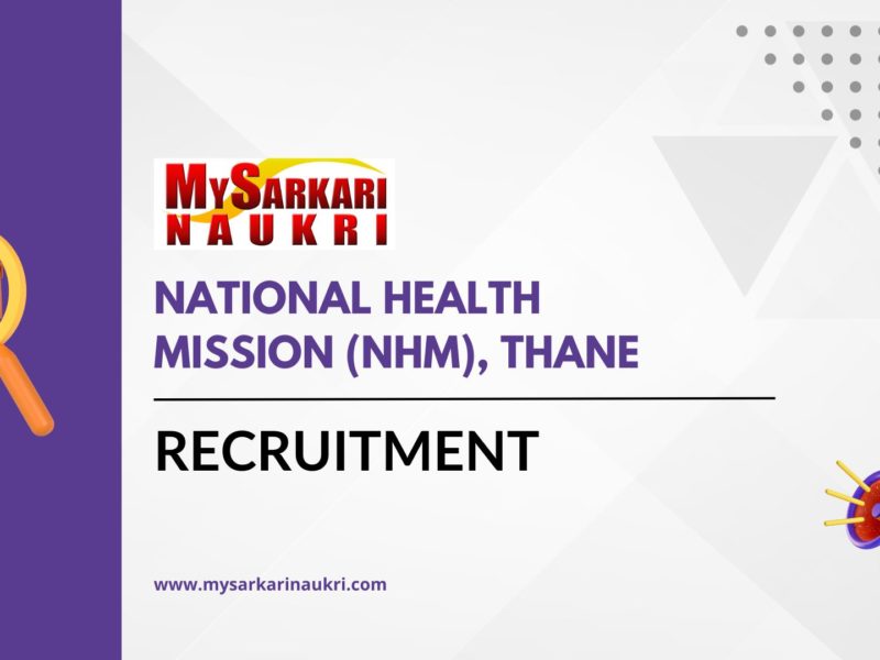 NHM Thane Recruitment