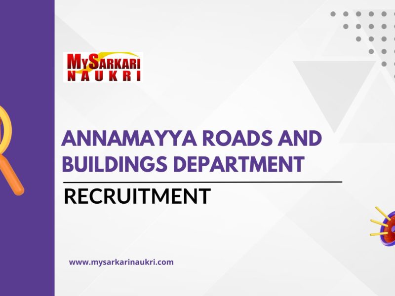 Annamayya Roads and Buildings Department