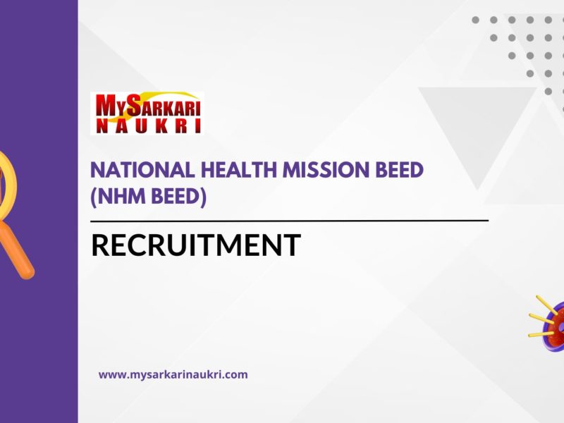 National Health Mission Beed (NHM Beed)
