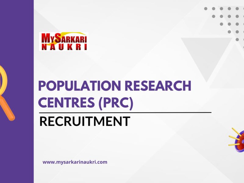 Population Research Centres (PRC)