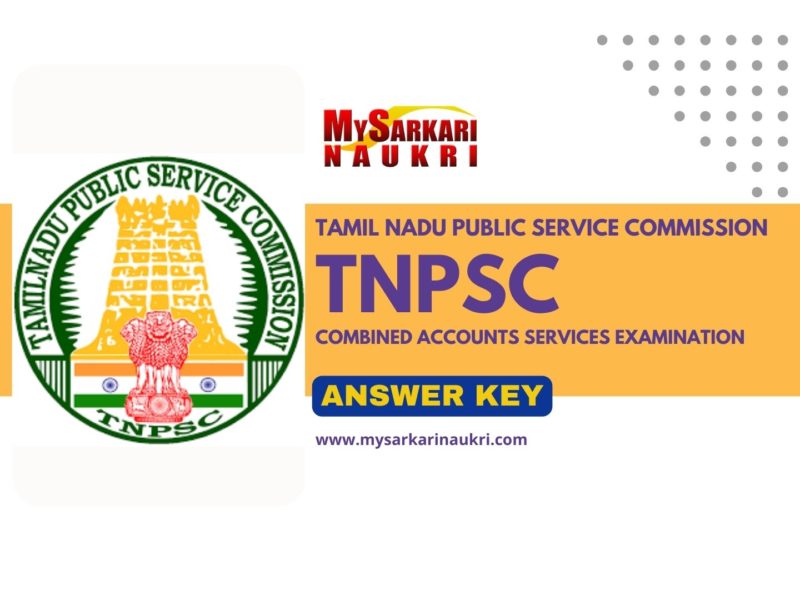 TNPSC Combined Accounts Services Exam Answer Key