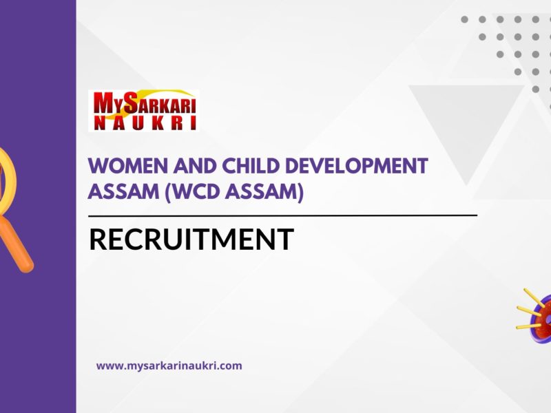 Women and Child Development Assam (WCD Assam)