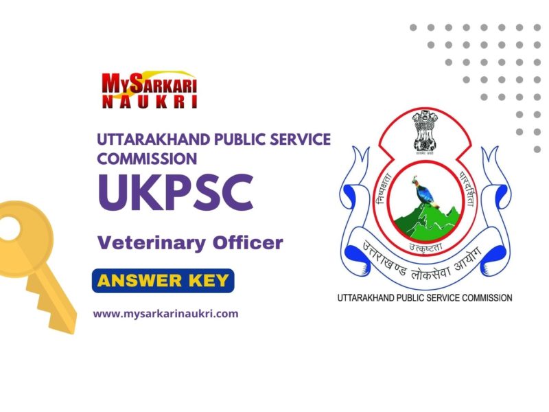 UKPSC Veterinary Officer Answer Key