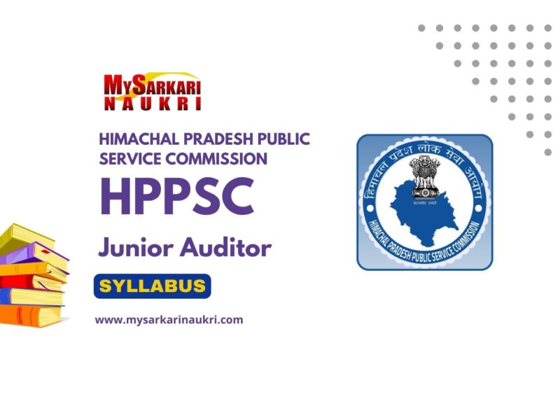 HPPSC Junior Auditor Syllabus