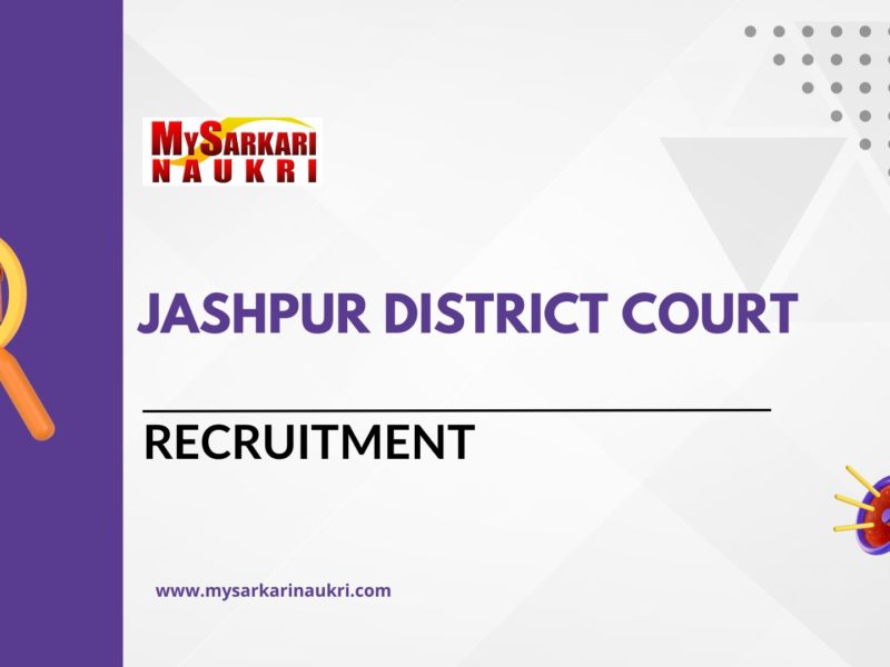 Jashpur District Court