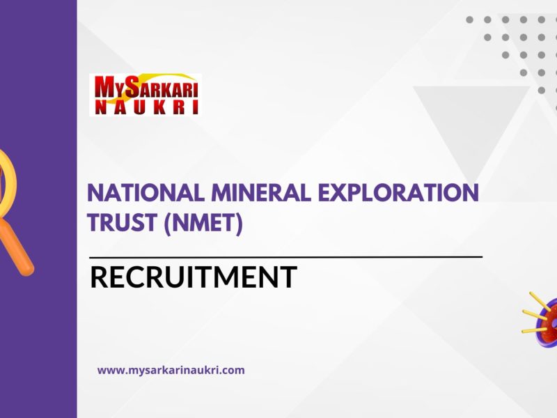 National Mineral Exploration Trust (NMET)