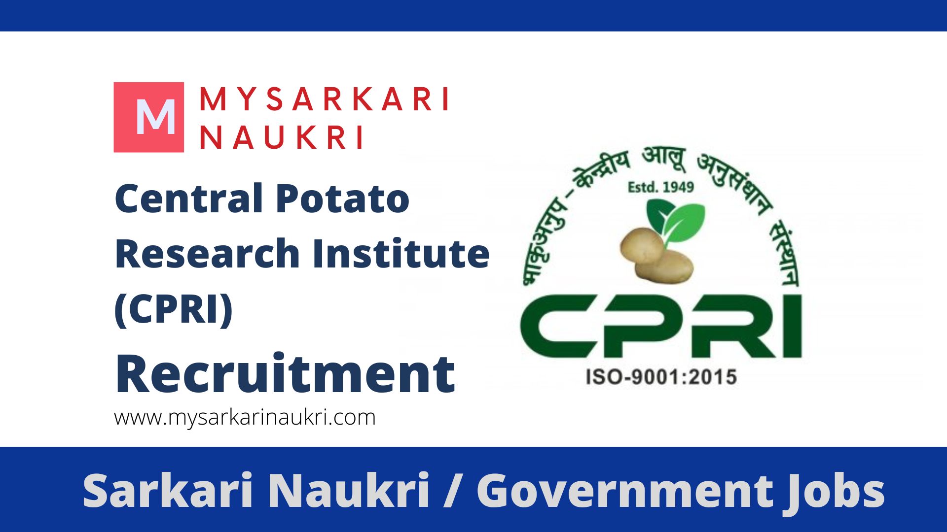 Project Associate Posts at CPRI, Bangalore