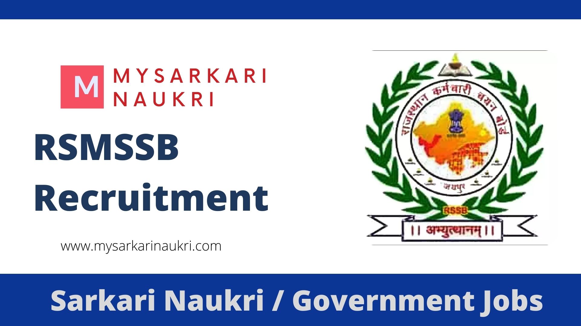 RSMSSB Recruitment 2024 For 4197 Lower Division Clerk, Junior Assistant ...