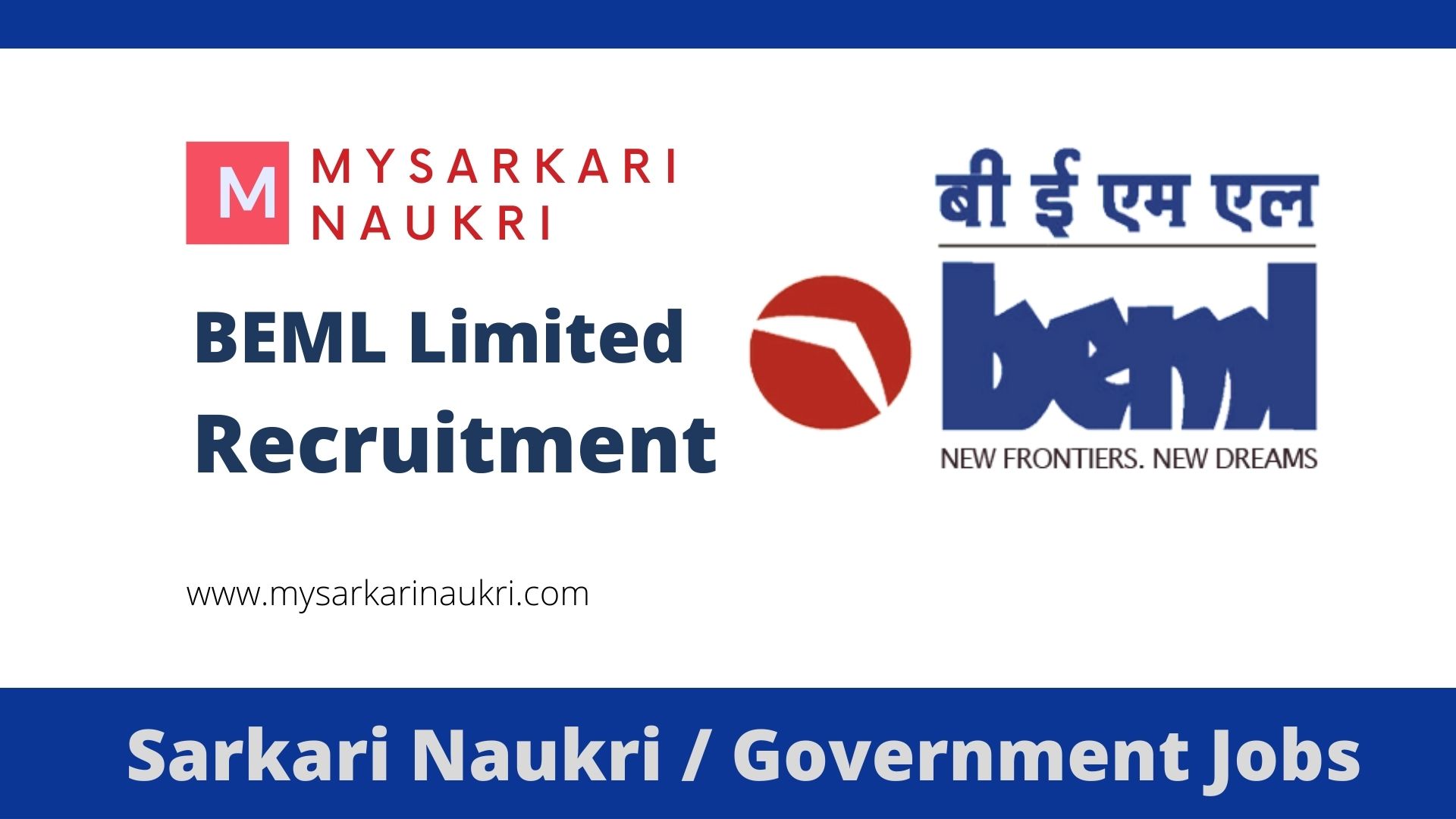 BEML Assistant Manager & Other recruitment 2023 notification released - AMK  RESOURCE WORLD