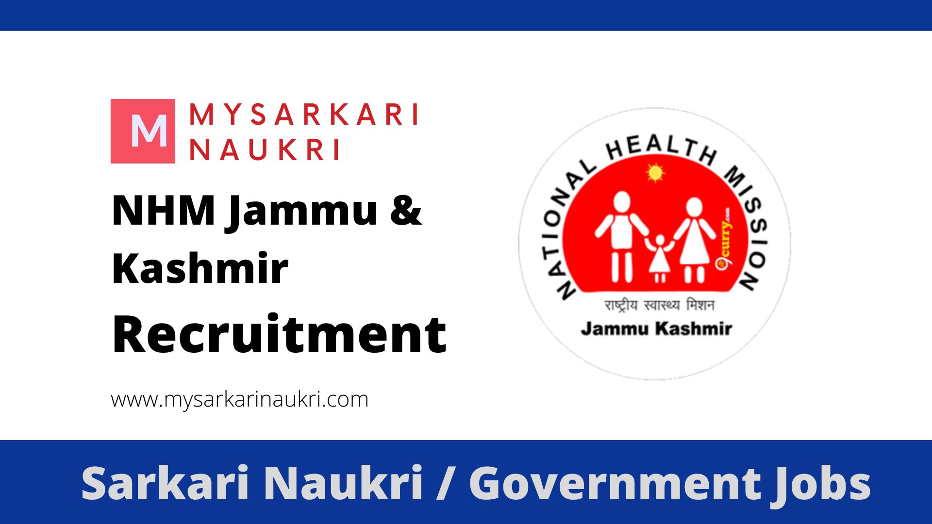 NHM Jammu & Kashmir Recruitment 2023 For 167 Medical Officer ...