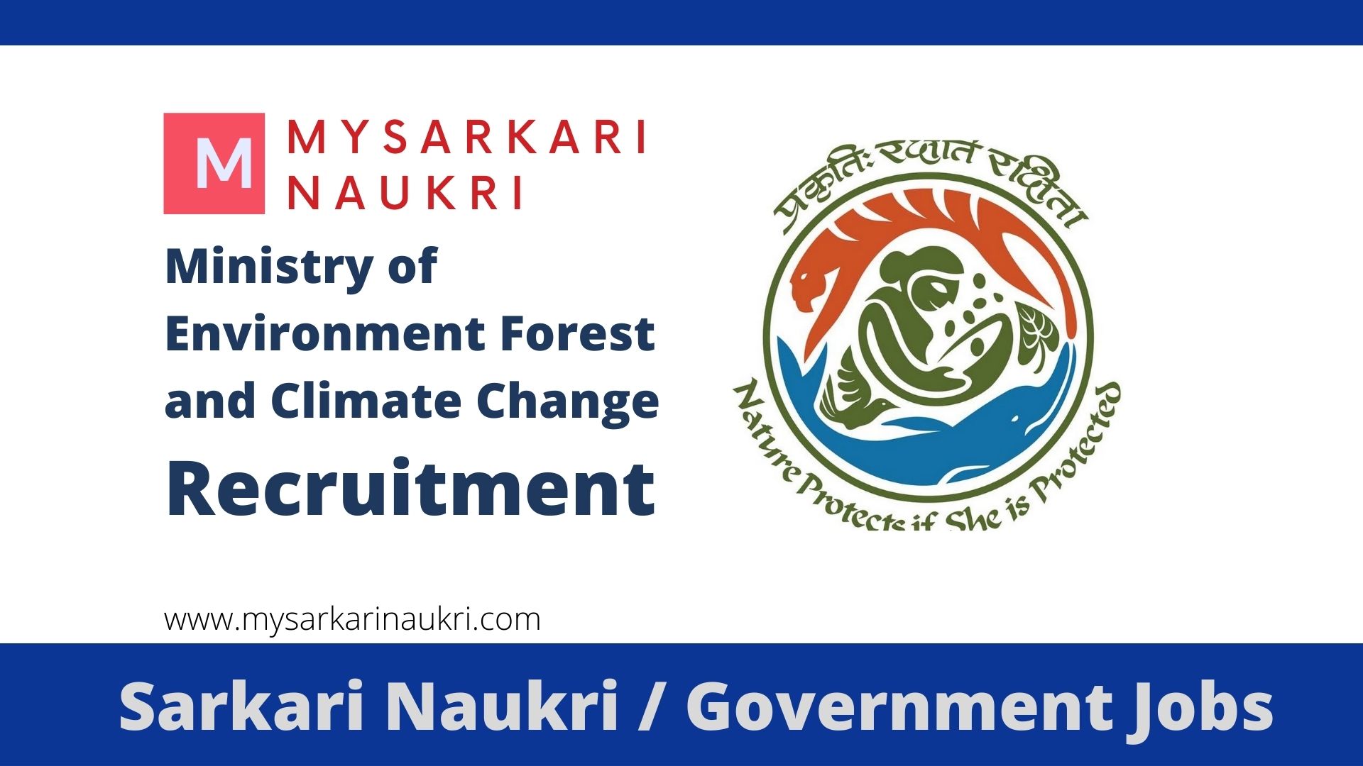 Ministry of Environment and Forests Recruitment 2023 for Consultant-C ...