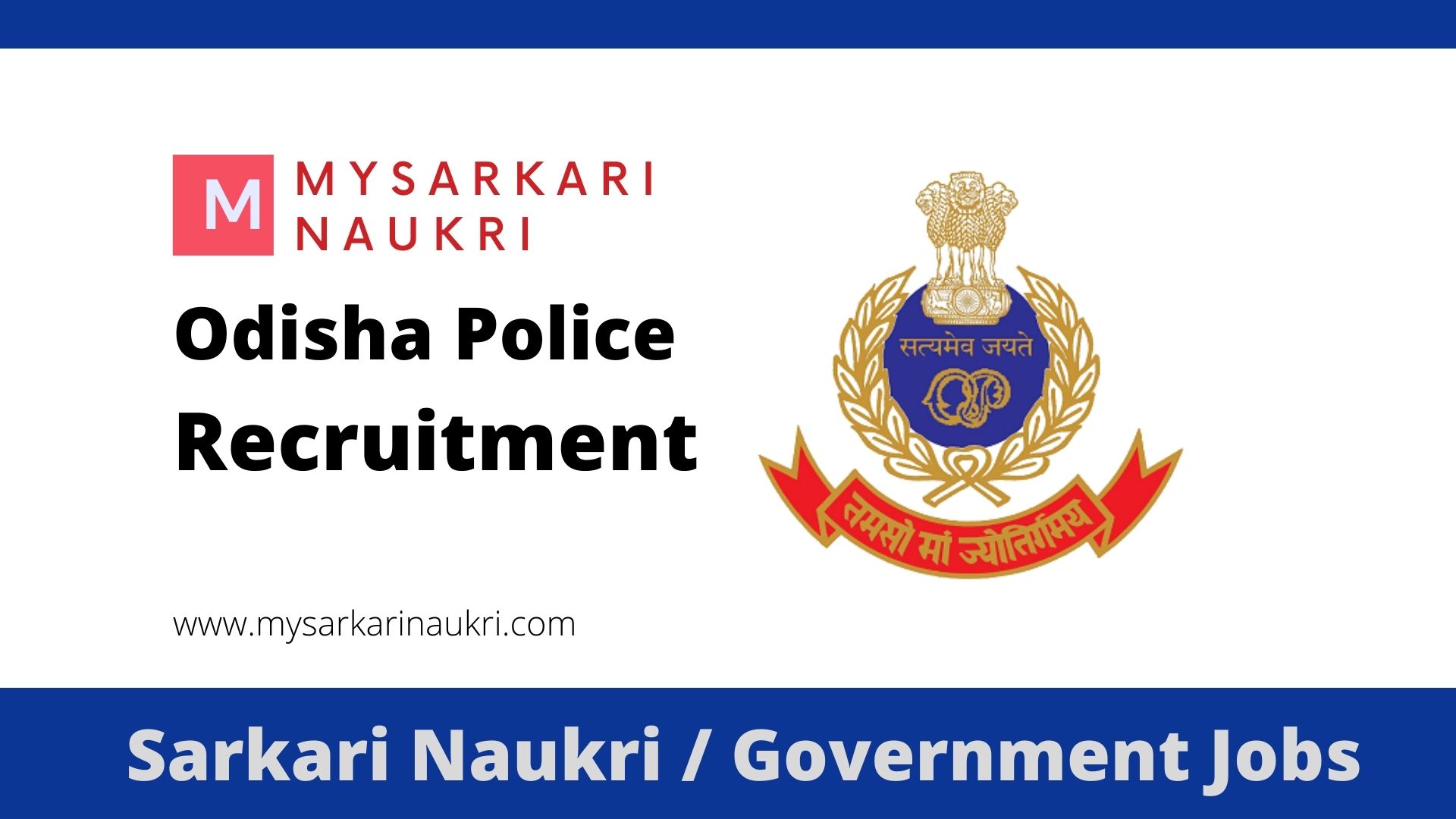 Odisha Police Constable Recruitment 4790 Posts Apply now » Enijukti.in
