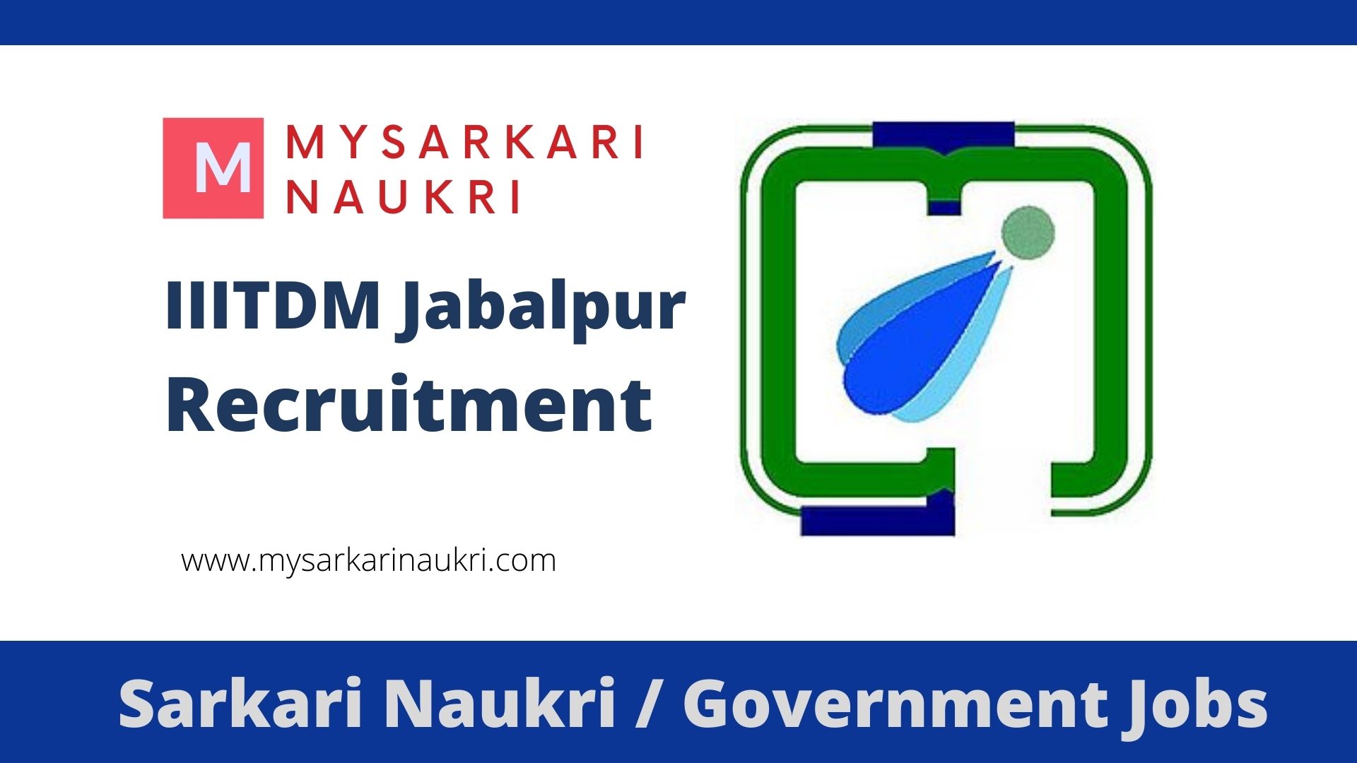 IIITDM Jabalpur Recruitment 2023 iiitdmj.ac.in Jobs