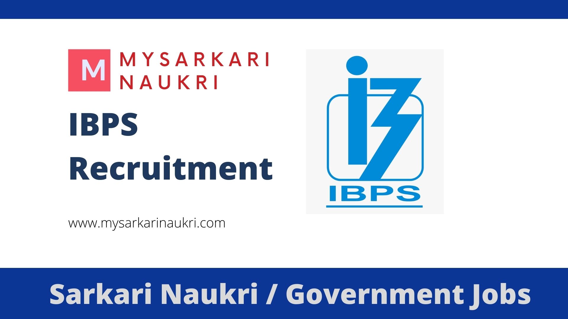 IBPS Recruitment 2024 for 6128 Clerks-XIV - MySarkariNaukri.com