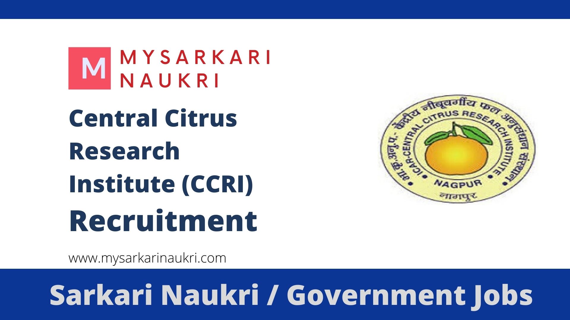 Ccri Recruitment Ccringp Org In Central Citrus Research Institute