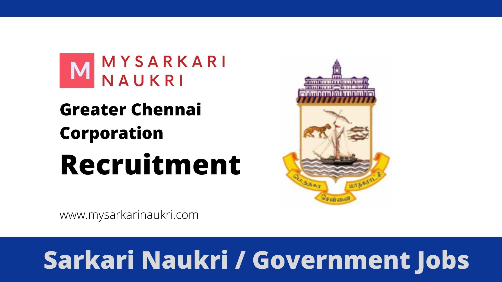 Greater Chennai Corporation Recruitment 2023 for 560 Staff Nurse and