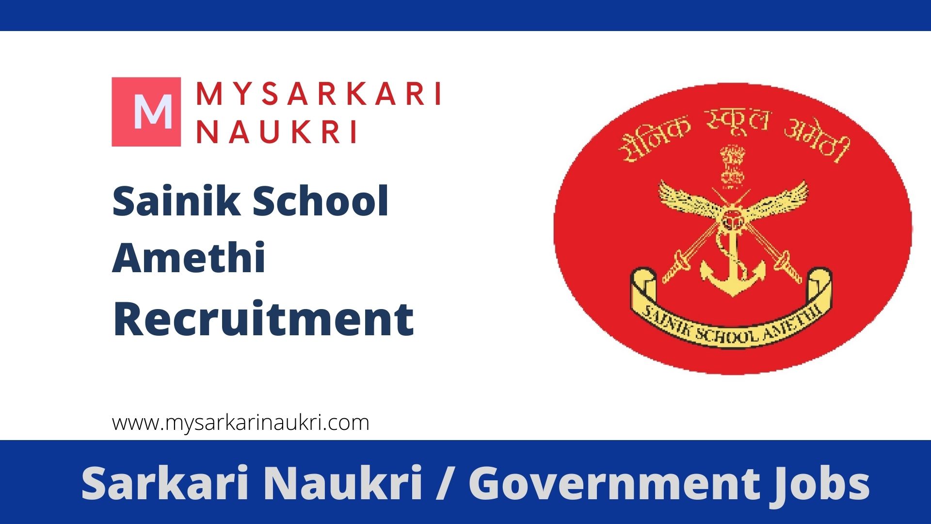 sainik-school-amethi-recruitment-2023-sainikschoolamethi-jobs