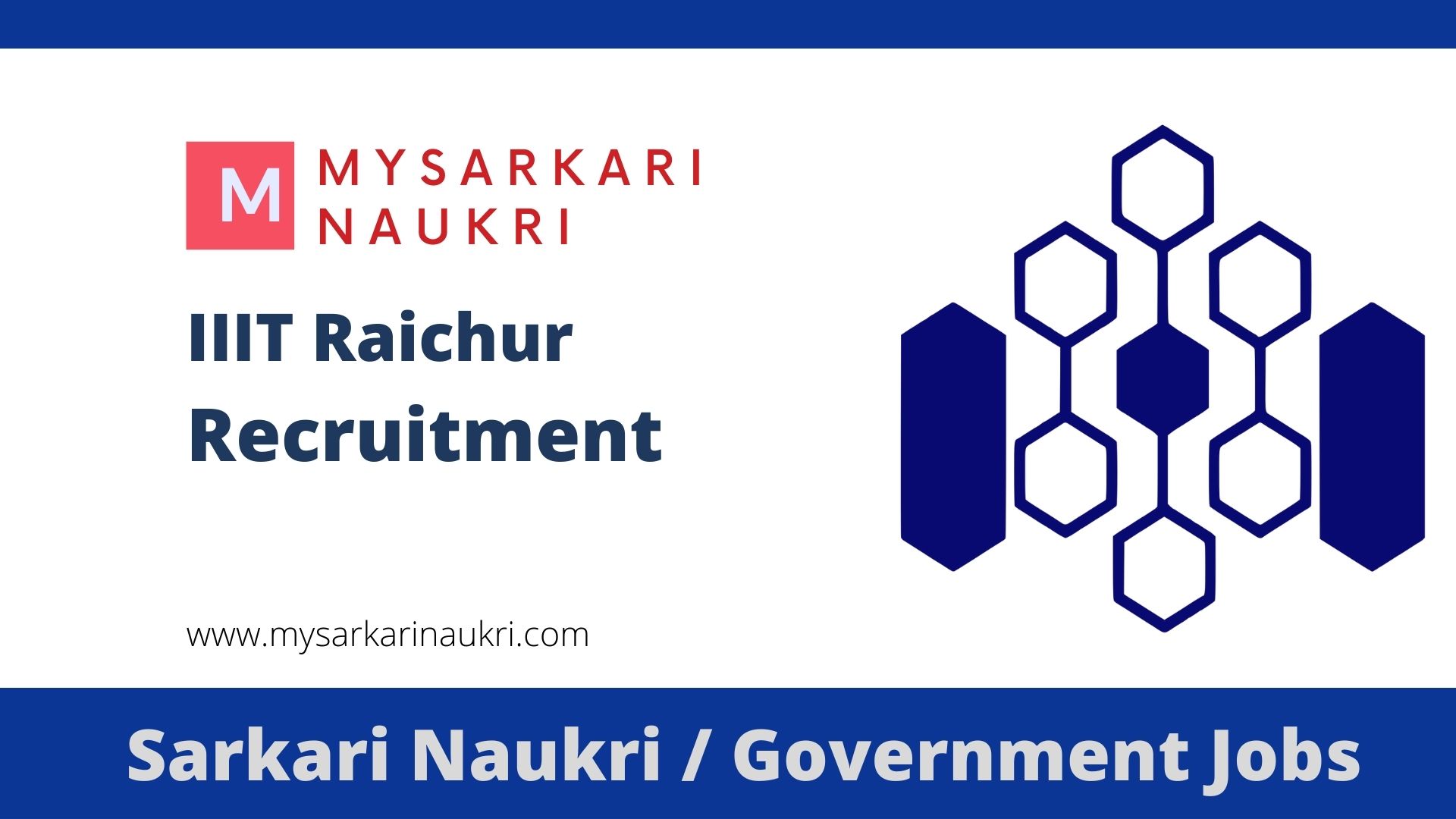 IIIT Raichur Recruitment 2023 For Assistant Registrar - MySarkariNaukri.com