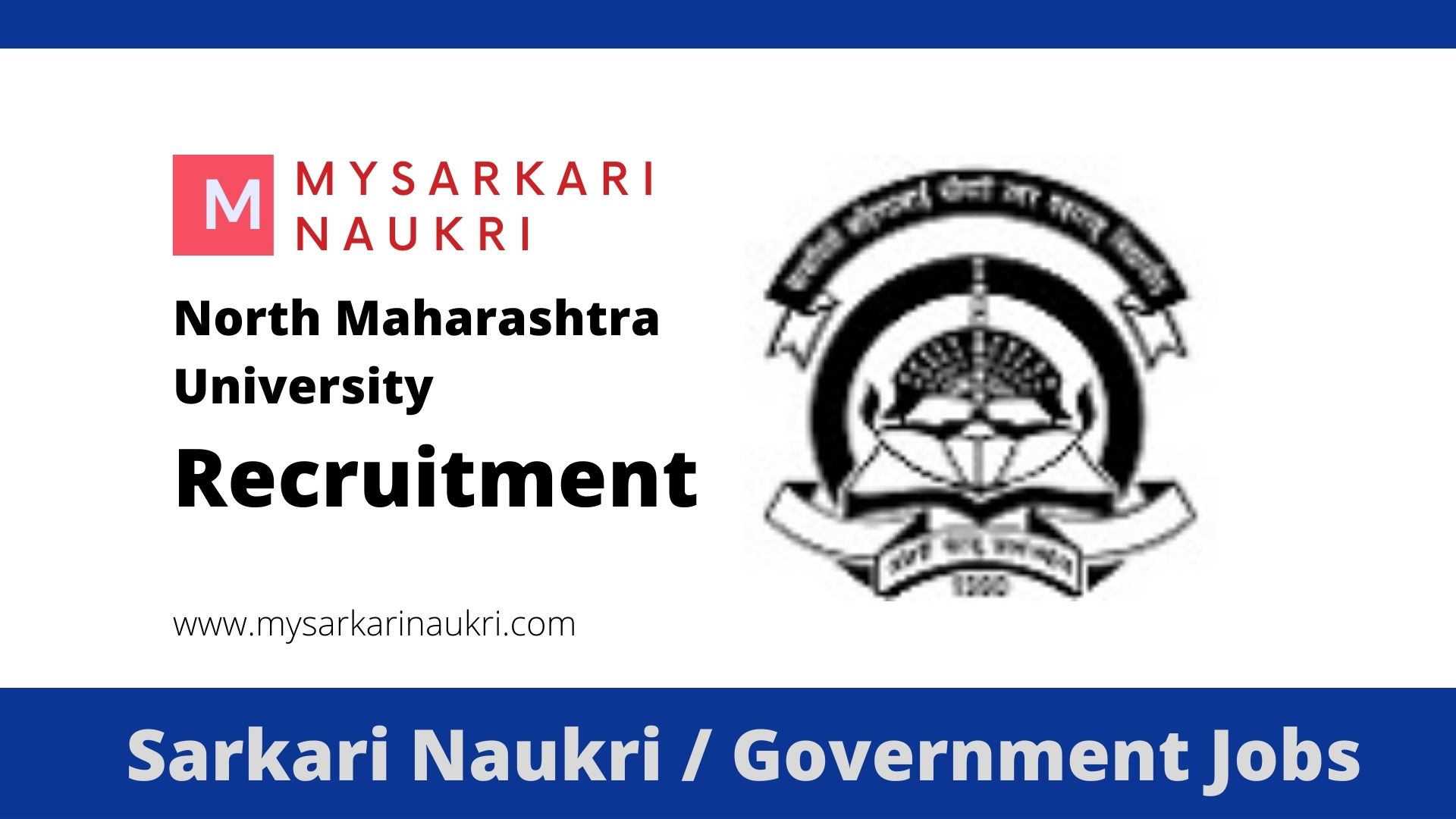 North Maharashtra University Recruitment 2022 Nmu.ac.in NMU Jobs