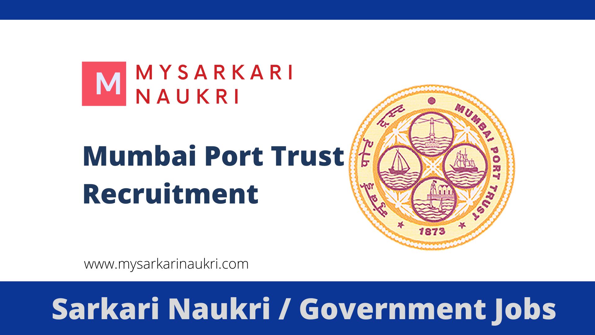 Mumbai Port Authority Recruitment 2024 for Chief Medical Officer (HOD