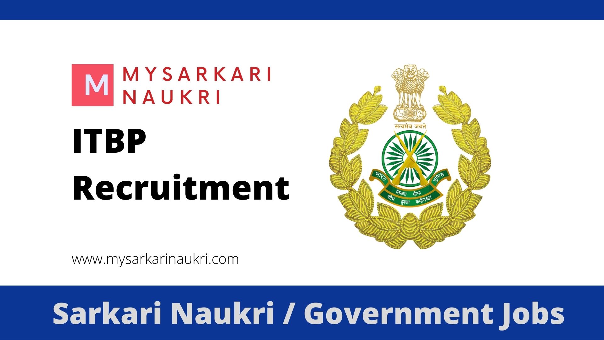 ITBP Head Constable Recruitment 2022 -Apply for 40 posts - InfoIndiaSahiHai
